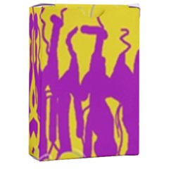 Yellow And Purple In Harmony Playing Cards Single Design (rectangle) With Custom Box