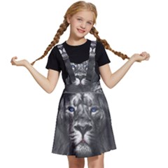 Lion King Of The Jungle Nature Kids  Apron Dress by Cemarart