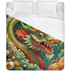 Chinese New Year ¨c Year Of The Dragon Duvet Cover (california King Size)