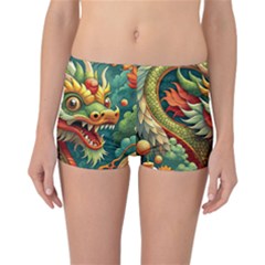 Chinese New Year ¨c Year Of The Dragon Reversible Boyleg Bikini Bottoms