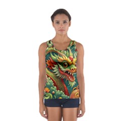 Chinese New Year ¨c Year Of The Dragon Sport Tank Top 