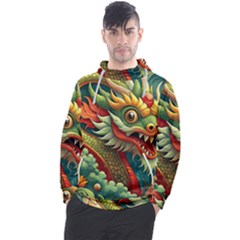Chinese New Year ¨c Year Of The Dragon Men s Pullover Hoodie