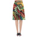 Chinese New Year – Year of the Dragon Flared Midi Skirt View2