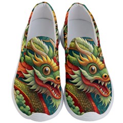 Chinese New Year ¨c Year Of The Dragon Men s Lightweight Slip Ons
