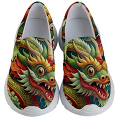 Chinese New Year ¨c Year Of The Dragon Kids Lightweight Slip Ons