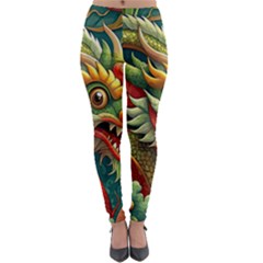 Chinese New Year ¨c Year Of The Dragon Lightweight Velour Leggings