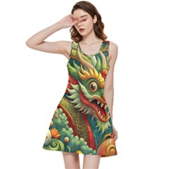 Chinese New Year ¨c Year Of The Dragon Inside Out Racerback Dress