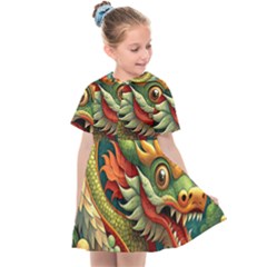 Chinese New Year ¨c Year Of The Dragon Kids  Sailor Dress