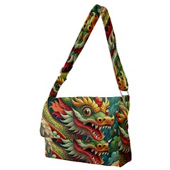 Chinese New Year ¨c Year Of The Dragon Full Print Messenger Bag (m)