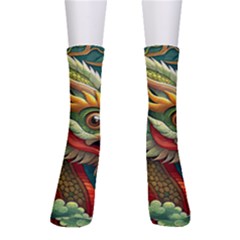 Chinese New Year ¨c Year Of The Dragon Crew Socks