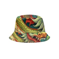 Chinese New Year ¨c Year Of The Dragon Inside Out Bucket Hat (kids)