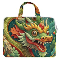 Chinese New Year ¨c Year Of The Dragon Macbook Pro 13  Double Pocket Laptop Bag