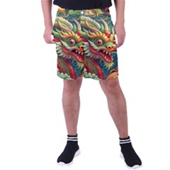 Chinese New Year ¨c Year Of The Dragon Men s Pocket Shorts
