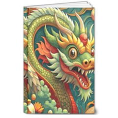Chinese New Year ¨c Year Of The Dragon 8  X 10  Hardcover Notebook