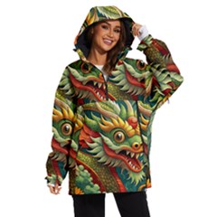 Chinese New Year ¨c Year Of The Dragon Women s Ski And Snowboard Jacket