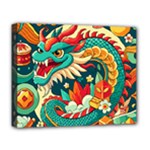 Chinese New Year – Year of the Dragon Deluxe Canvas 20  x 16  (Stretched)