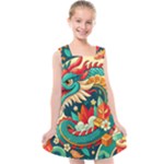 Chinese New Year – Year of the Dragon Kids  Cross Back Dress