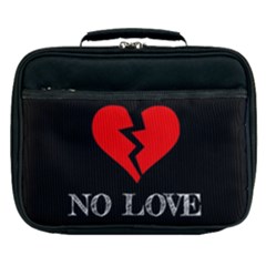 No Love, Broken, Emotional, Heart, Hope Lunch Bag by nateshop