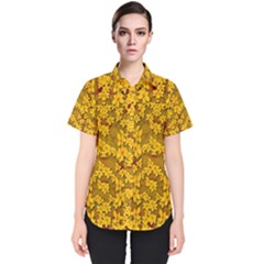Blooming Flowers Of Lotus Paradise Women s Short Sleeve Shirt