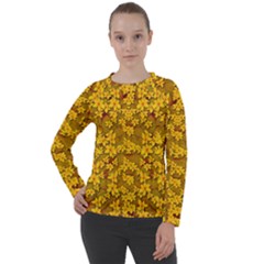 Blooming Flowers Of Lotus Paradise Women s Long Sleeve Raglan T-shirt