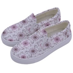 Pattern Texture Design Decorative Kids  Canvas Slip Ons by Grandong