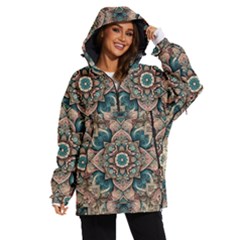 Floral Flora Flower Flowers Nature Pattern Women s Ski And Snowboard Waterproof Breathable Jacket by Grandong