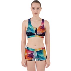 Starry Night Wanderlust: A Whimsical Adventure Work It Out Gym Set by stine1