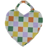 Board Pictures Chess Background Giant Heart Shaped Tote