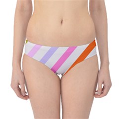 Lines Geometric Background Hipster Bikini Bottoms