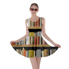 Book Nook Books Bookshelves Comfortable Cozy Literature Library Study Reading Reader Reading Nook Ro Skater Dress by Maspions