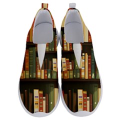 Books Bookshelves Library Fantasy Apothecary Book Nook Literature Study No Lace Lightweight Shoes by Grandong