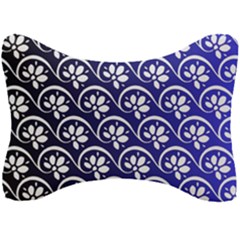 Pattern Floral Flowers Leaves Botanical Seat Head Rest Cushion