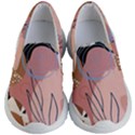 Abstract Boho Bohemian Style Retro Vintage Kids Lightweight Slip Ons View1