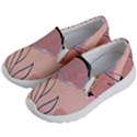 Abstract Boho Bohemian Style Retro Vintage Kids Lightweight Slip Ons View2