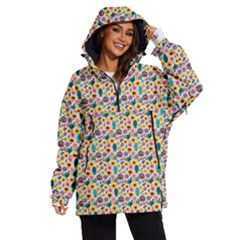 Floral Flowers Leaves Tropical Pattern Women s Ski And Snowboard Waterproof Breathable Jacket by Maspions