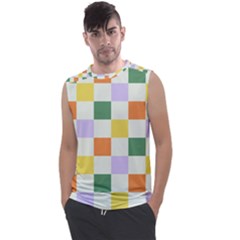 Board Pictures Chess Background Men s Regular Tank Top by Maspions