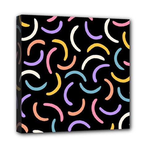 Abstract Pattern Wallpaper Mini Canvas 8  X 8  (stretched) by Maspions