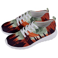 Mountain Travel Canyon Nature Tree Wood Men s Lightweight Sports Shoes by Maspions