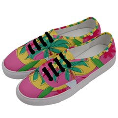 Ocean Watermelon Vibes Summer Surfing Sea Fruits Organic Fresh Beach Nature Men s Classic Low Top Sneakers by Maspions