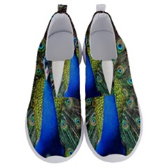 Peacock Bird Feathers Pheasant Nature Animal Texture Pattern No Lace Lightweight Shoes by Bedest