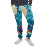 Waves Ocean Sea Abstract Whimsical Abstract Art Pattern Abstract Pattern Water Nature Moon Full Moon Men s Jogger Sweatpants