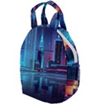 Digital Art Artwork Illustration Vector Buiding City Travel Backpack