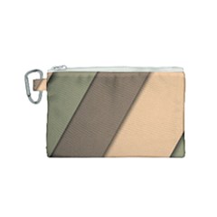 Abstract Texture, Retro Backgrounds Canvas Cosmetic Bag (small) by nateshop