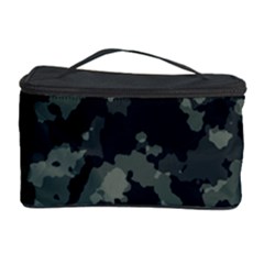 Camouflage, Pattern, Abstract, Background, Texture, Army Cosmetic Storage Case by nateshop