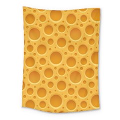 Cheese Texture Food Textures Medium Tapestry by nateshop