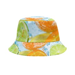 Fruits, Fruit, Lemon, Lime, Mandarin, Water, Orange Inside Out Bucket Hat by nateshop