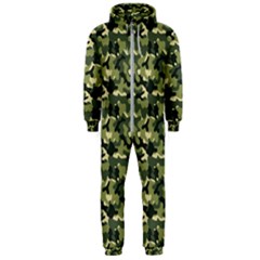 Camouflage Pattern Hooded Jumpsuit (men)