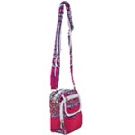 Mandala red Shoulder Strap Belt Bag