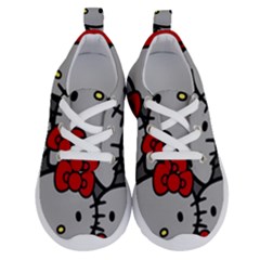 Hello Kitty, Pattern, Red Running Shoes by nateshop
