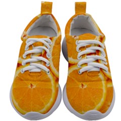 Oranges Textures, Close-up, Tropical Fruits, Citrus Fruits, Fruits Kids Athletic Shoes by nateshop